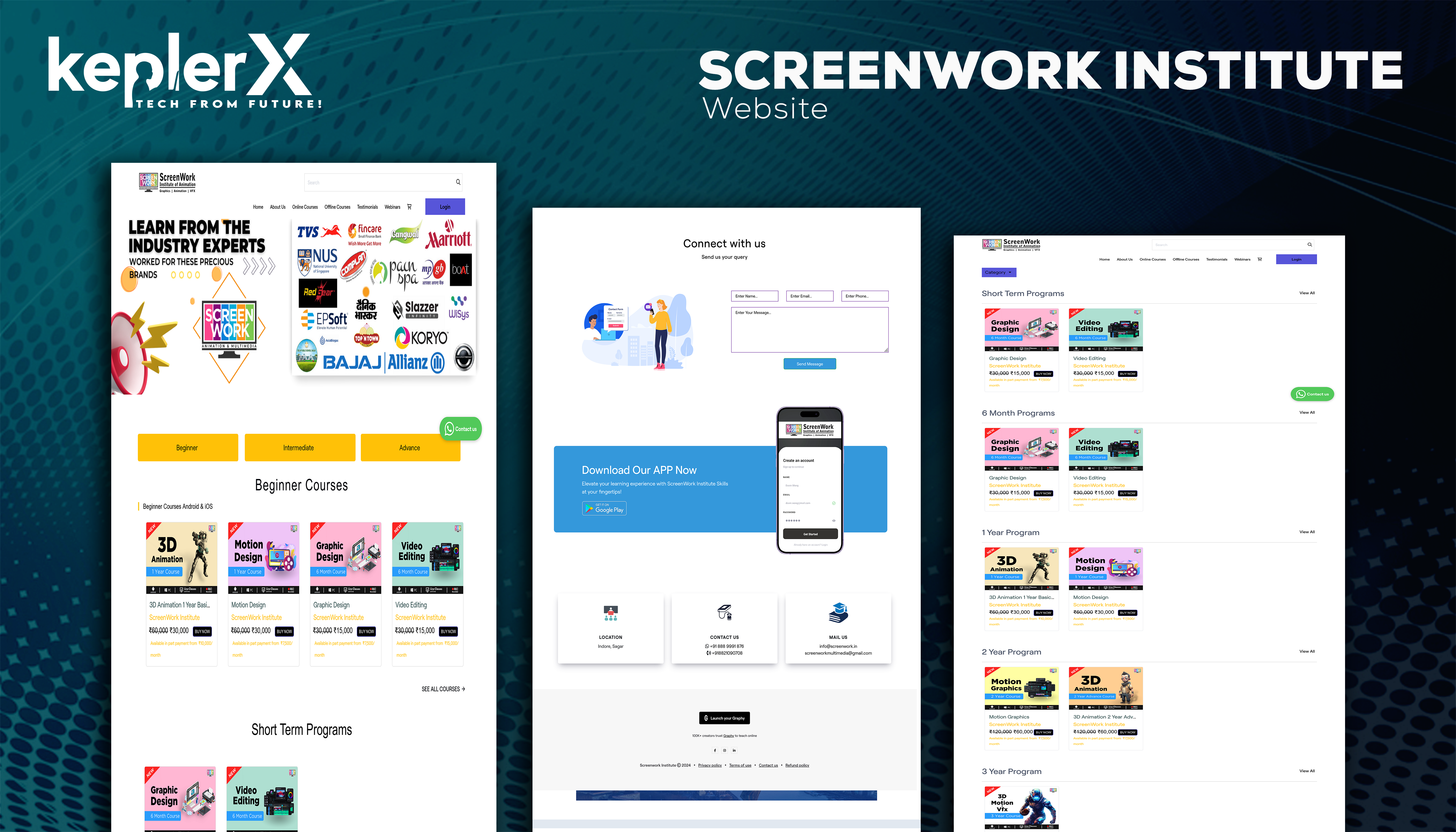 SCREEN WORK